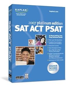Kaplan Sat Act Psat 2007, Platinum Edition