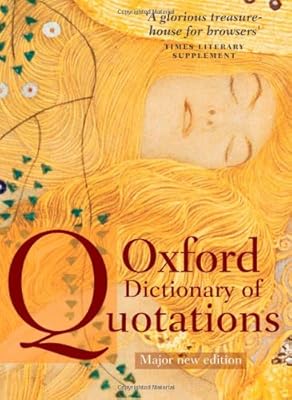 Oxford dictionary of quotations