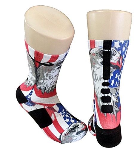 Custom Nike Elite American Eagle Socks