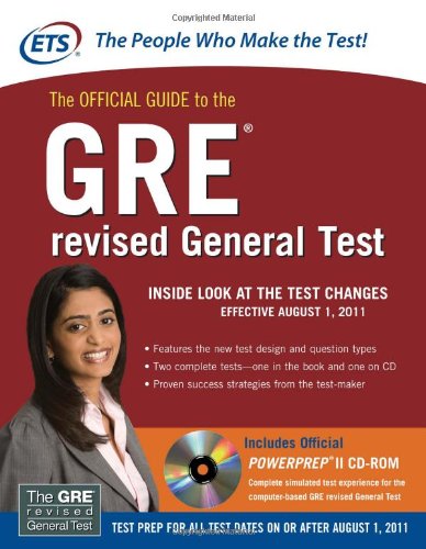 The Official Guide to the GRE revised General Test by Educational Testing Service