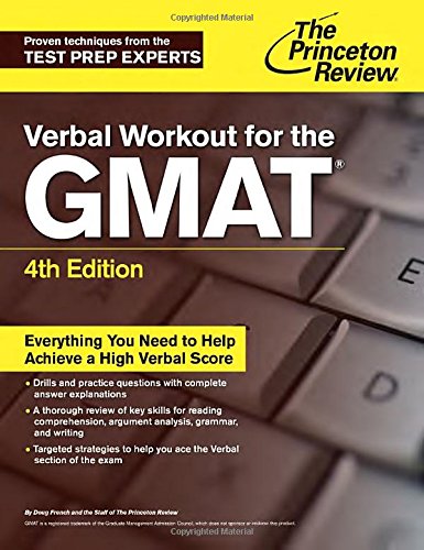 Verbal Workout for the GMAT, 4th Edition by Princeton Review
