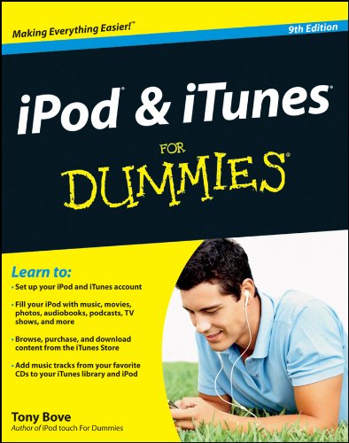iPod and iTunes For Dummies (For Dummies (Computers)) by Tony Bove