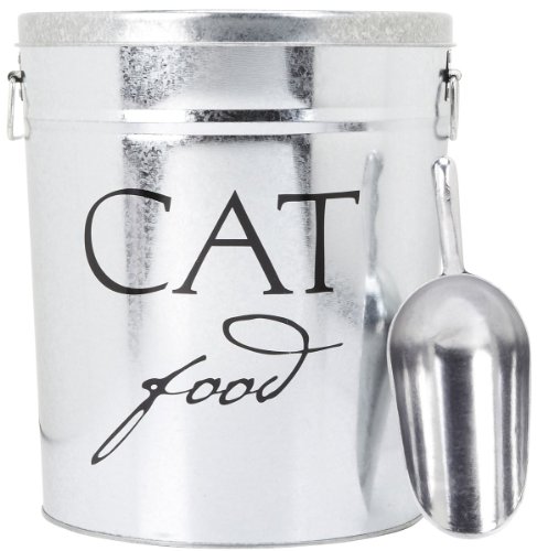 

Harry Barker Cat Food Storage Can - Silver - 3.5 gallon