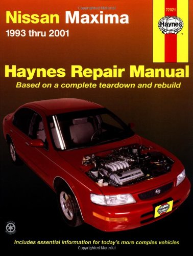 Nissan Maxima 1993 thru 2001 (Haynes Automotive Repair Manual) by Chilton