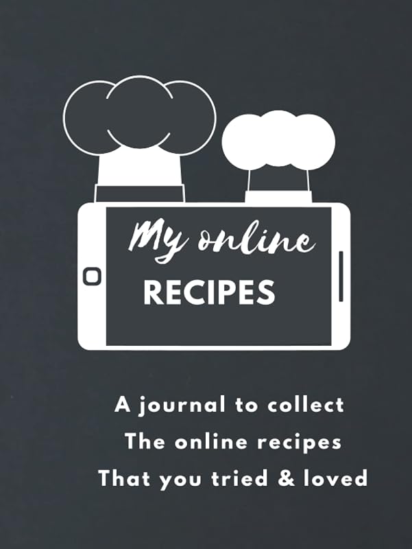My Online Recipes: a journal to collect the online recipes that you tried and loved by FZ Kod Design