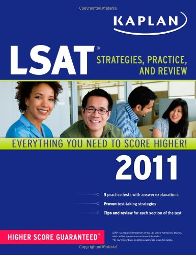 Kaplan LSAT 2011: Strategies, Practice, and Review by Kaplan