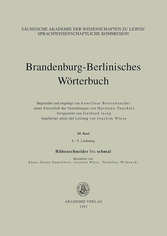 Rubenschneider Bis Schmal (German Edition) by unknown author