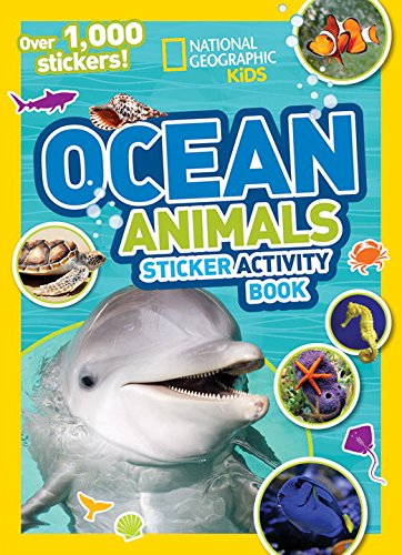 National Geographic Kids Ocean Animals Sticker Activity Book: Over 1,000 Stickers! by National Geographic Kids