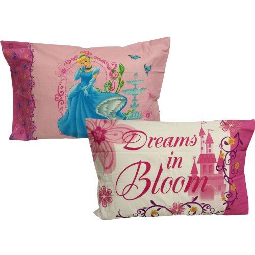 

Disney Princess Pillowcases Dreams Bloom Bedding Accessories