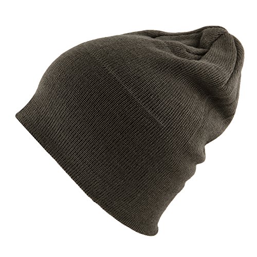 Morehats Cotton Soft Stretch Knit Slouchy Beanie Hip-hop Casual Daily Year Round Hat