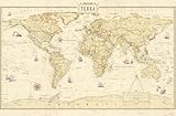 Terra Renaissancekarte, Planokarte; Terra Renaissance Map; Terra Planispere Renaissance; Terra Mapa Mundo Renaissance