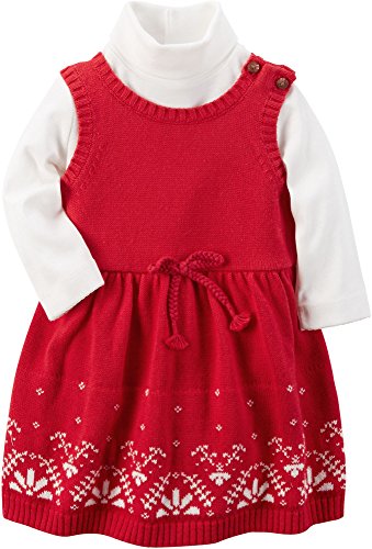 Carters Baby Girls Plaid Collection Jumper Set