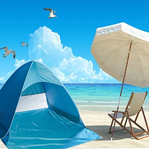 iCorer Automatic Pop Up Instant Portable Outdoors Quick Cabana Beach Tent Sun Shelter - Image 6