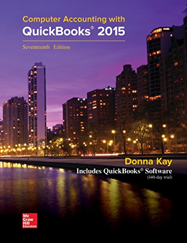 MP Computer Accounting with QuickBooks 2015 with Student Resource CD-ROM by Donna Kay
