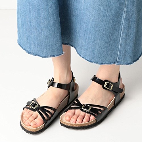 ビルケンシュトック(BIRKENSTOCK) 【女性人気NO.1サンダル】BIRKENSTOCK・BALI/バリ パテントブラック(WOMEN)【ブラック/370(23.5-24)】