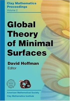 Global Theory Of Minimal Surfaces: Proceedings Of The Clay Mathematics Institute 2001 Summer School, Mathematical Sciences Research Institute, ... 25-july 27 (CLAY MATHEMATICS PROCEEDINGS, 2)