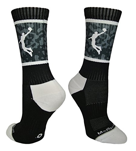 Basketball Player Crew Socks