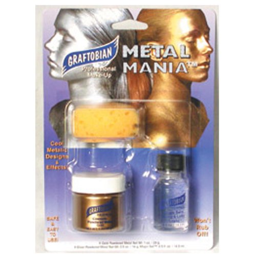 Graftobian - Metal Mania Gold Makeup Kit