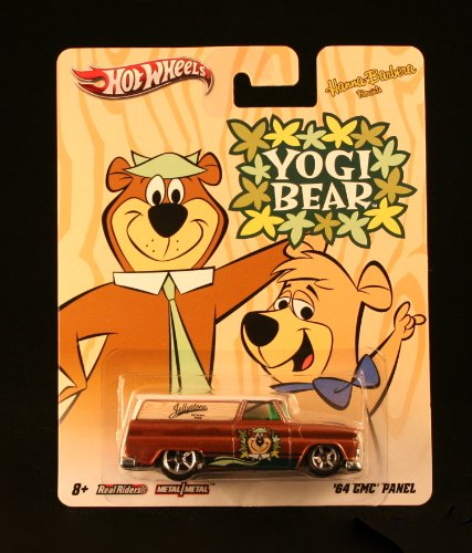 '64 GMC PANEL * YOGI BEAR * Hanna-Barbera Presents Hot Wheels 2011 Nostalgia Series 1:64 Scale Die-Cast Vehicle