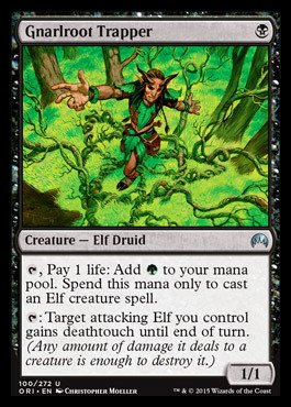 Magic: the Gathering - Gnarlroot Trapper (100/272) - Origins