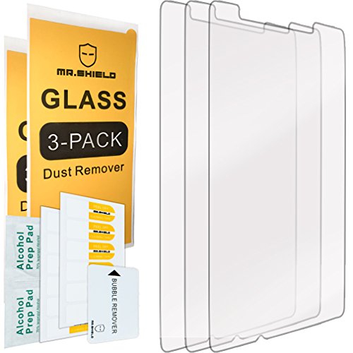 [3-PACK]- Mr Shield For Moto Motorola Droid Maxx [Tempered Glass] Screen Protector [0.3mm Ultra Thin 9H Hardness 2.5D Round Edge] with Lifetime Replacement Warranty