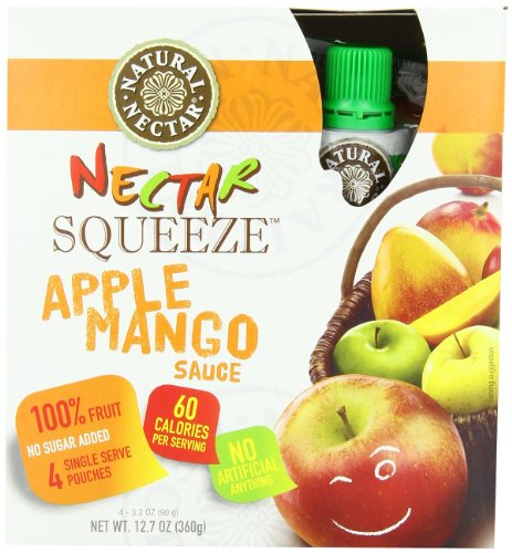 Algopix Similar Product 2 - Natural Nectar Squeeze Apple Mango