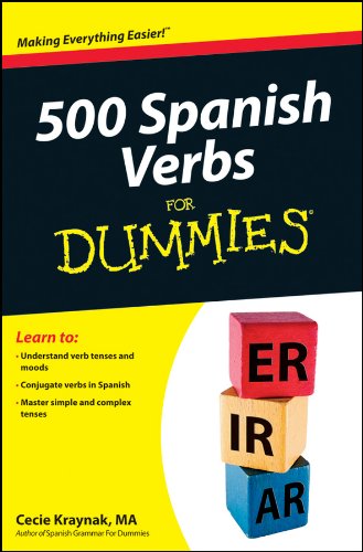 500 Spanish Verbs for Dummies by Cecie Kraynak
