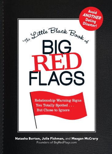 The Little Black Book of Big Red Flags: Relationship Warning Signs You Totally Spotted . . . But Chose to Ignore by Natasha Burton