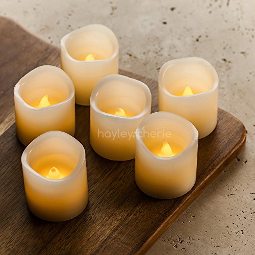 Hayley Cherie® - LED Wax Candles with Timer (Set of 6) - Flameless 2