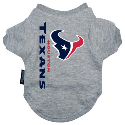 

NFL Houston Texans Ash Logo Pet T-shirt