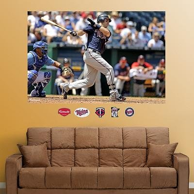 

(48x72) Joe Mauer Mural ß Wall Decal