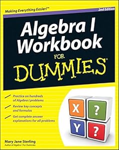 Algebra I Workbook For Dummies