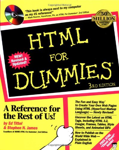HTML for Dummies by Ed Tittel
