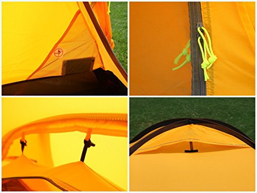 GEERTOP Tent - Lightweight Backpacking Alpine Tent With A Living Room