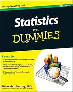 Statistics For Dummies by Deborah J. Rumsey