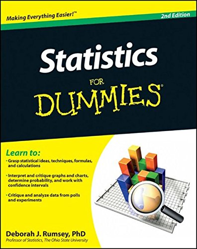Statistics For Dummies by Deborah J. Rumsey