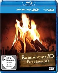 Fireplace 3D [Blu-ray 3D+2D] (Region Free)