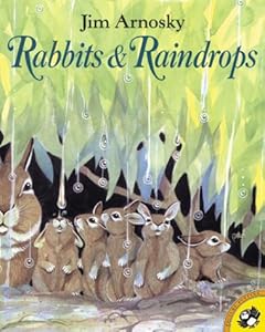 Rabbits and Raindrops by Jim Arnosky