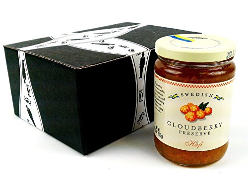 Hafi Swedish Cloudberry Preserves, 14.1 oz Jar Frustration Free Packaging
