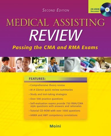 MP: Medical Assisting Review with Student CD-ROM by Jahangir Moini