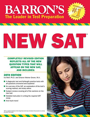 Barron's NEW SAT, 28th Edition by Sharon Weiner Green M.A. 
			
			
		
		
		
       	 
       		
       			,