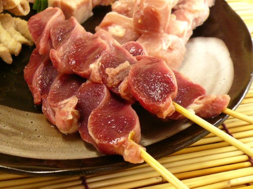 国产若鶏 业务用焼鸟 砂肝串(砂ずり串)[1ケース?50本入り]