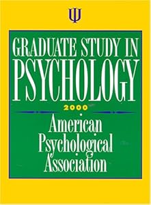 Graduate Study in Psychology 2000