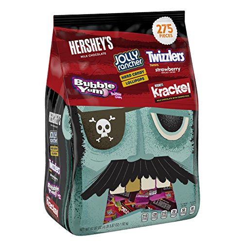 HERSHEY'S Halloween Snack Size Assortment (67.87-Ounce Bag, 275 Pieces)