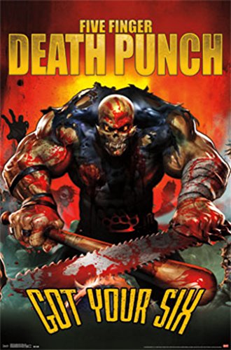 Five Finger Death Punch - Music Poster / Print (Got Your Six) (Size: 24