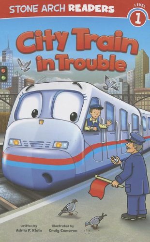 City Train in Trouble by Adria F Klein