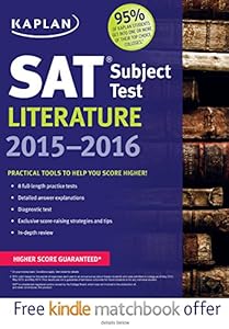 Kaplan SAT Subject Test Literature 2015-2016