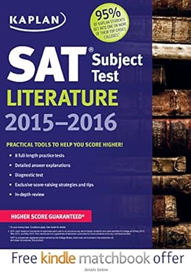 Kaplan SAT Subject Test Literature 2015-2016