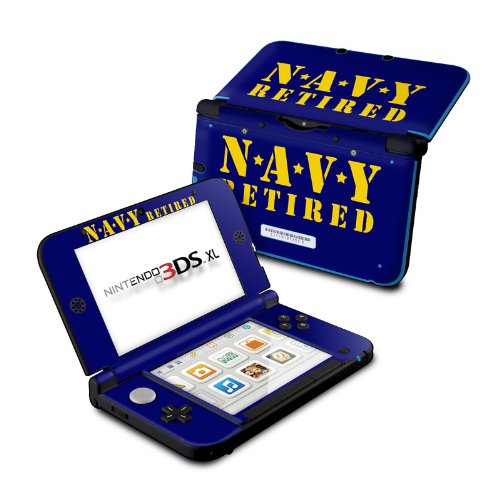 

Navy Retired Design Protective Decal Skin Sticker for Nintendo 3DS XL (2014)