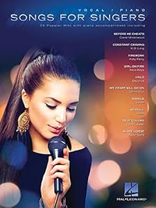 Songs for Singers: 25 Popular Hits with Piano Accompaniment